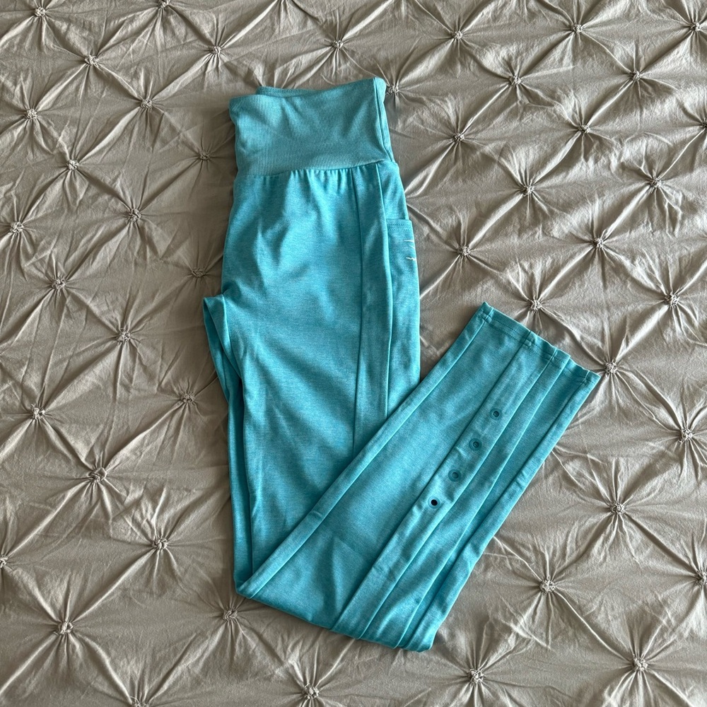 Blue Gymshark Sol Lift Leggings